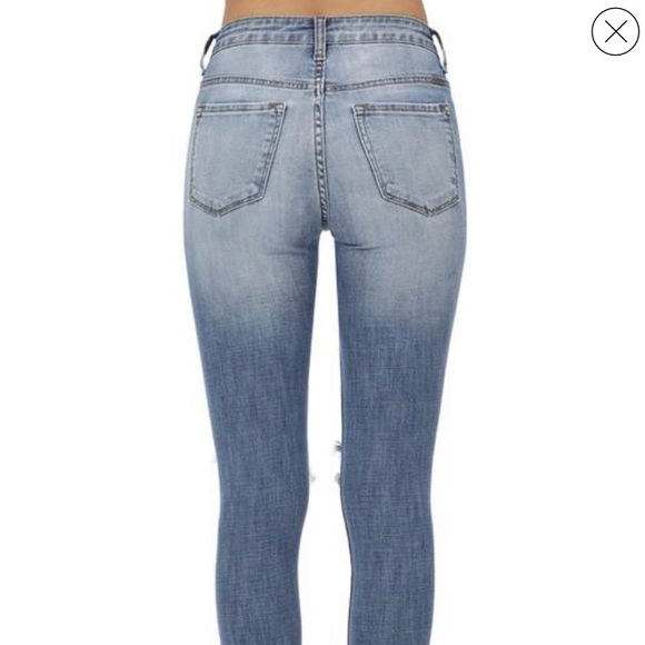 KanCan Denim - KanCan bleached distressed jeans GUC